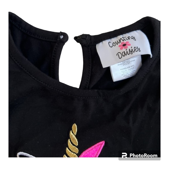 Counting Daisies Halloween outfit set 4T - Picture 2 of 2